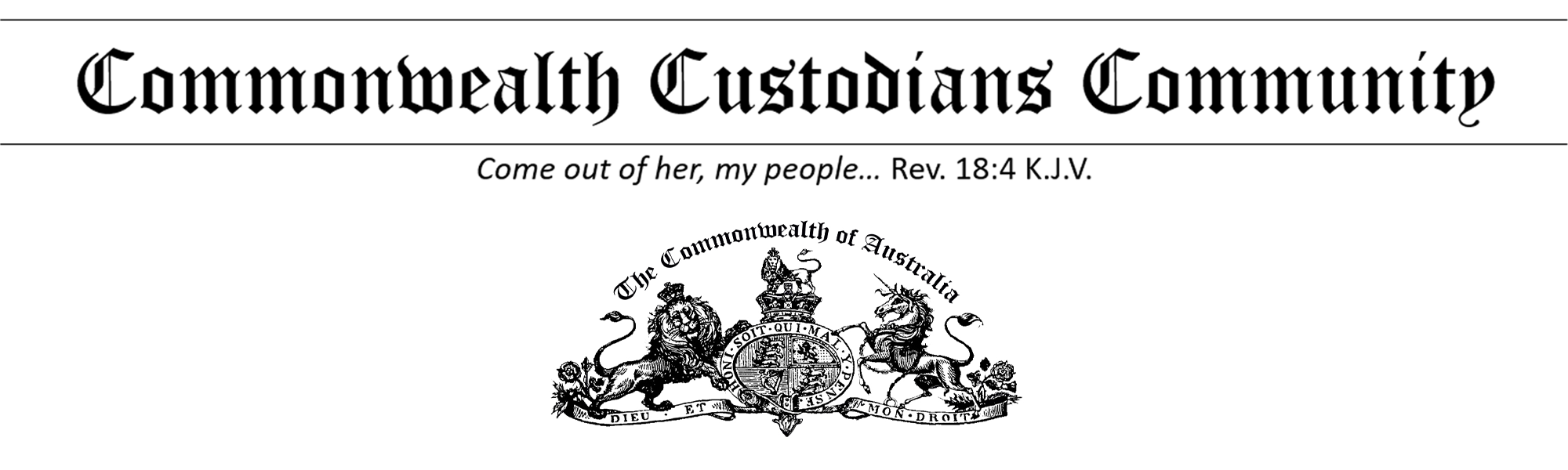 Commonwealth Custodians